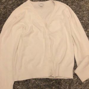 Old navy white cardigan